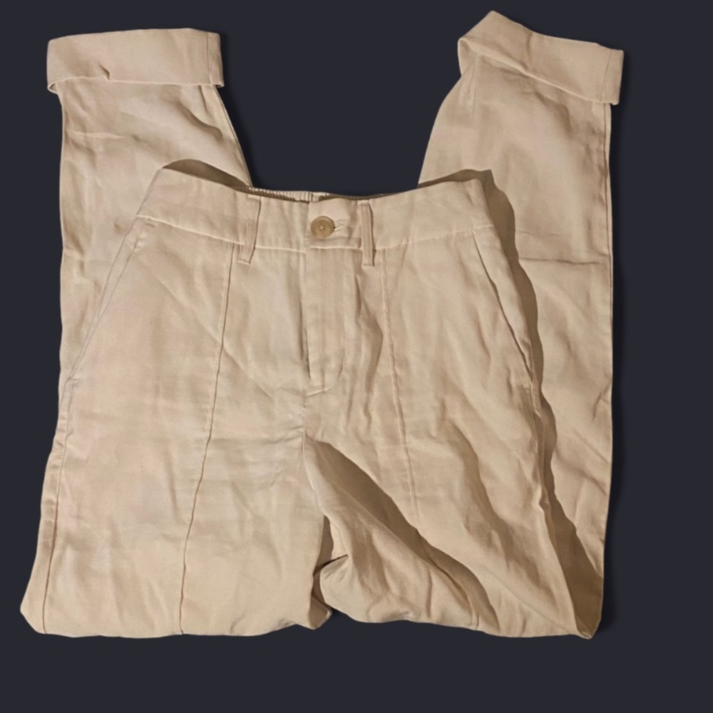 A New Day Cream Ankle Pants